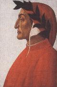 Sandro Botticelli Portrait of Dante Alighieri (mk36) France oil painting artist